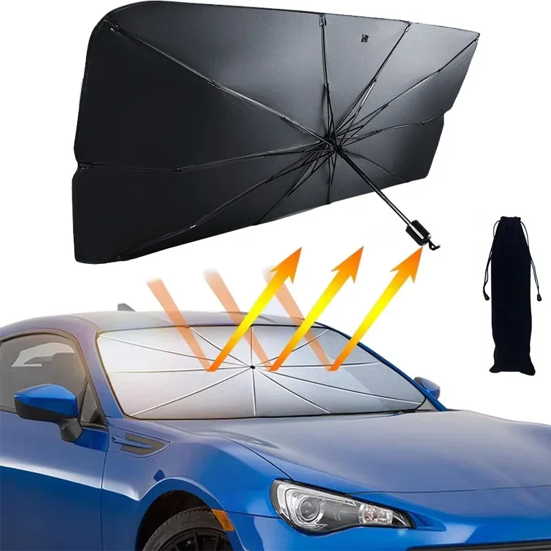 Car Sunshade Windshield Umbrella Foldable - 자동차 앞유리 차양막 접이식 우산형 햇빛
