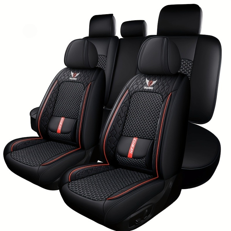 Leather Car Seat Covers Full Set Universal - 폴로 9n3, 리프모터 b05, 시트로엥 c5