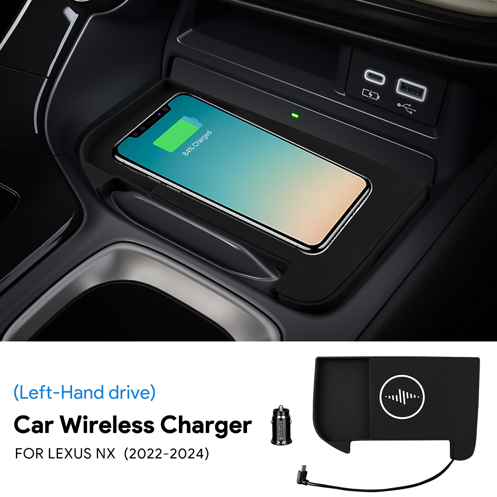 Wireless Car Charger Mount Fast Charging - 렉서스 NX 2022 2023 2024 2025