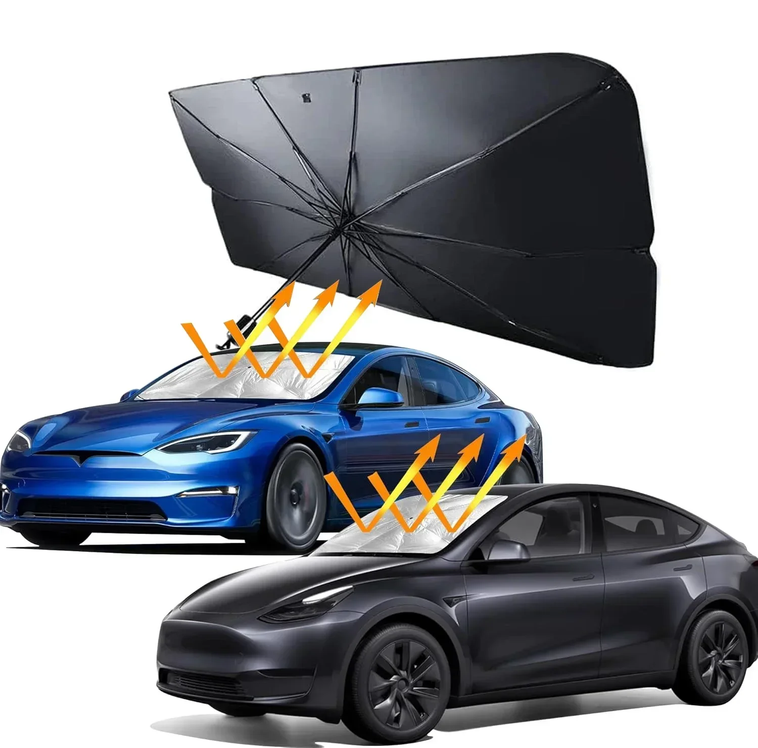자동차 우산형 햇빛가리개, 앞유리 커버, 접이식 햇빛  - Car Sunshade Windshield Umbrella Foldable 리뷰 및 가격