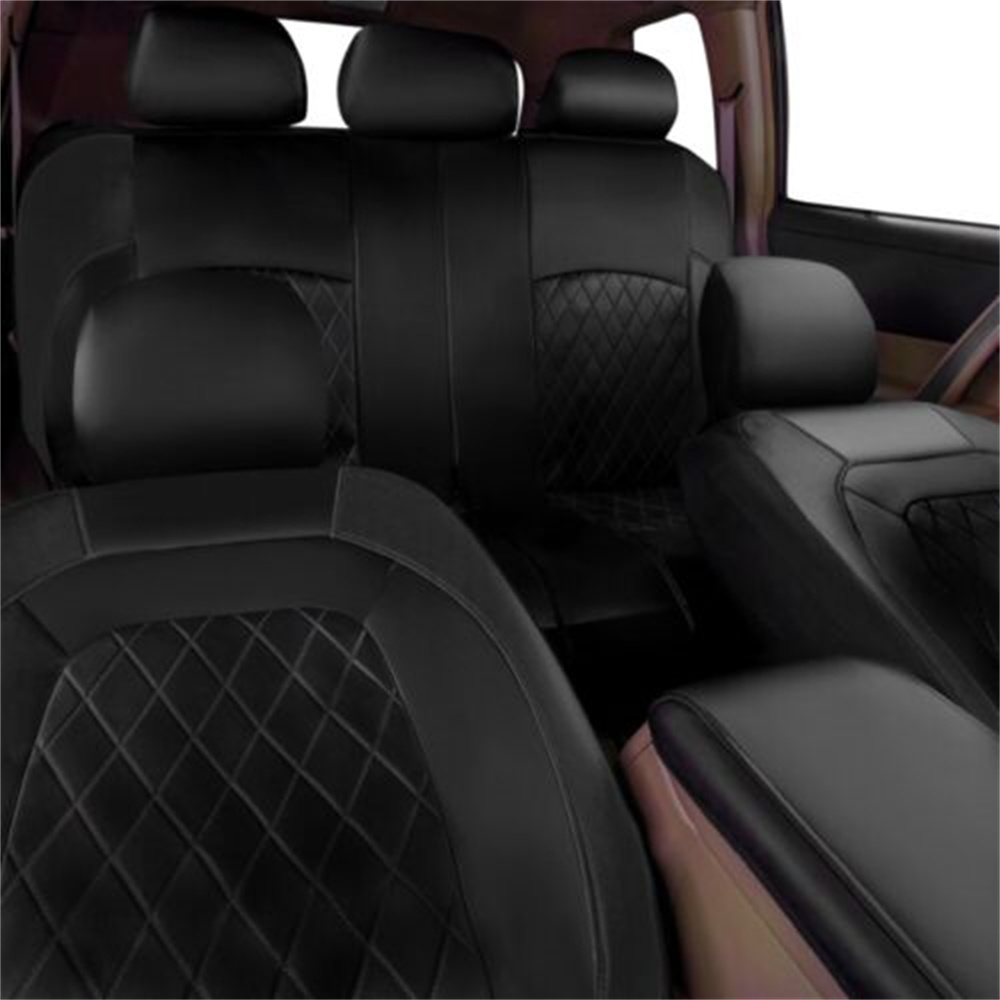 유니버설 카시트 커버 세트 PU 가죽 차량 쿠션 전체  - Leather Car Seat Covers Full Set Universal 리뷰 및 가격