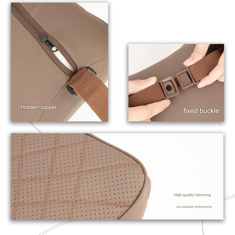 자동차 가죽 머리 받침 범용 카시트 목 베개 휴식 지원 - Memory Foam Car Neck Pillow Lumbar Support 리뷰 및 가격