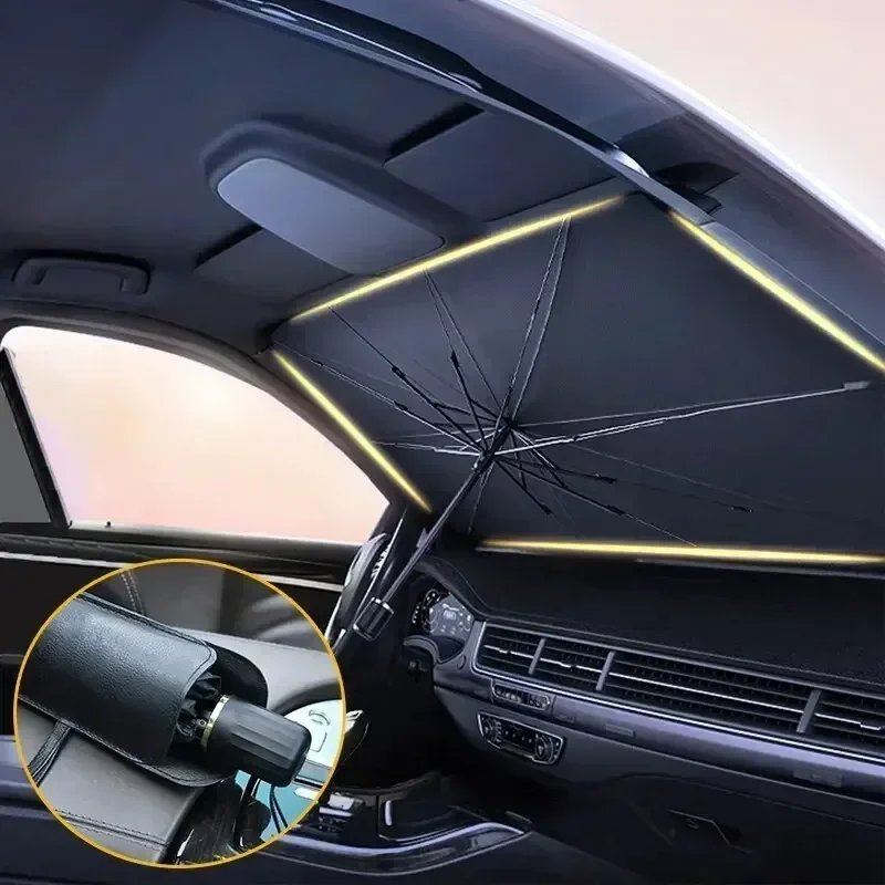 자동차 앞유리 차양 우산 접이식 햇빛 가리개 커버 UV - Car Sunshade Windshield Umbrella Foldable 리뷰 및 가격