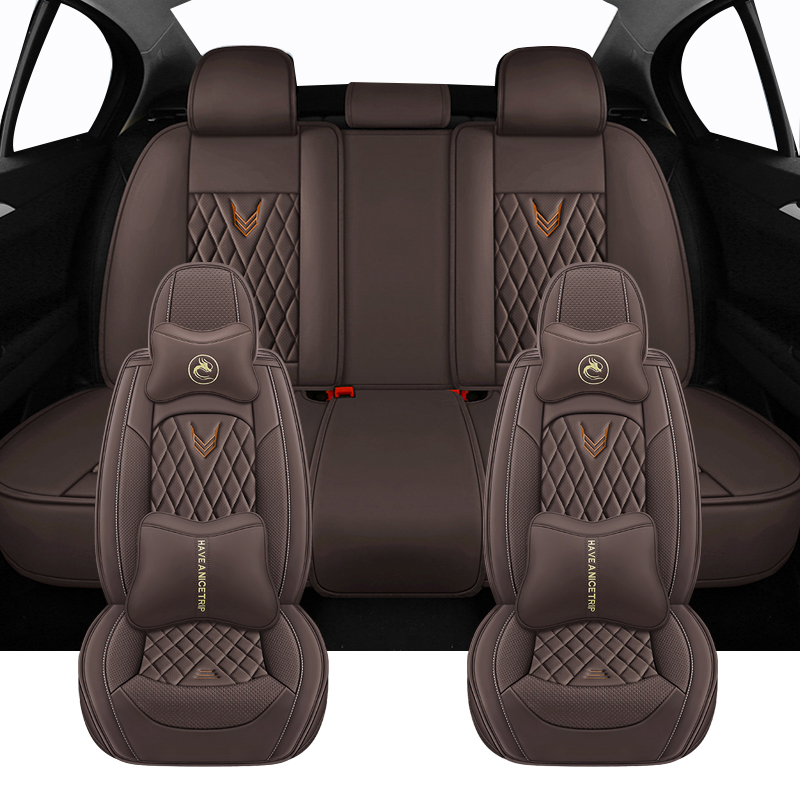 Mitsubishi L200 ASX Outlander  - Leather Car Seat Covers Full Set Universal 리뷰 및 가격