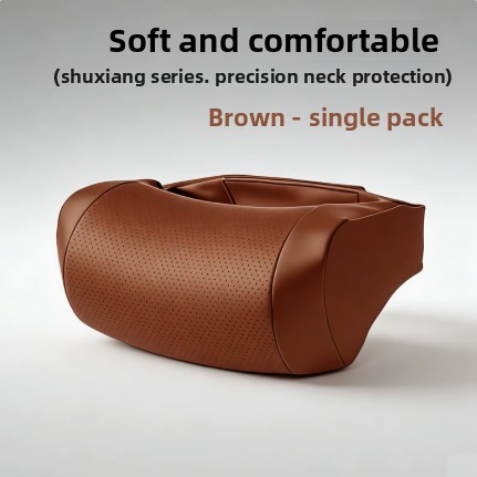 메모리폼 차량 목베개 PU 가죽 차량 헤드레스트 베개  - Memory Foam Car Neck Pillow Lumbar Support 리뷰 및 가격