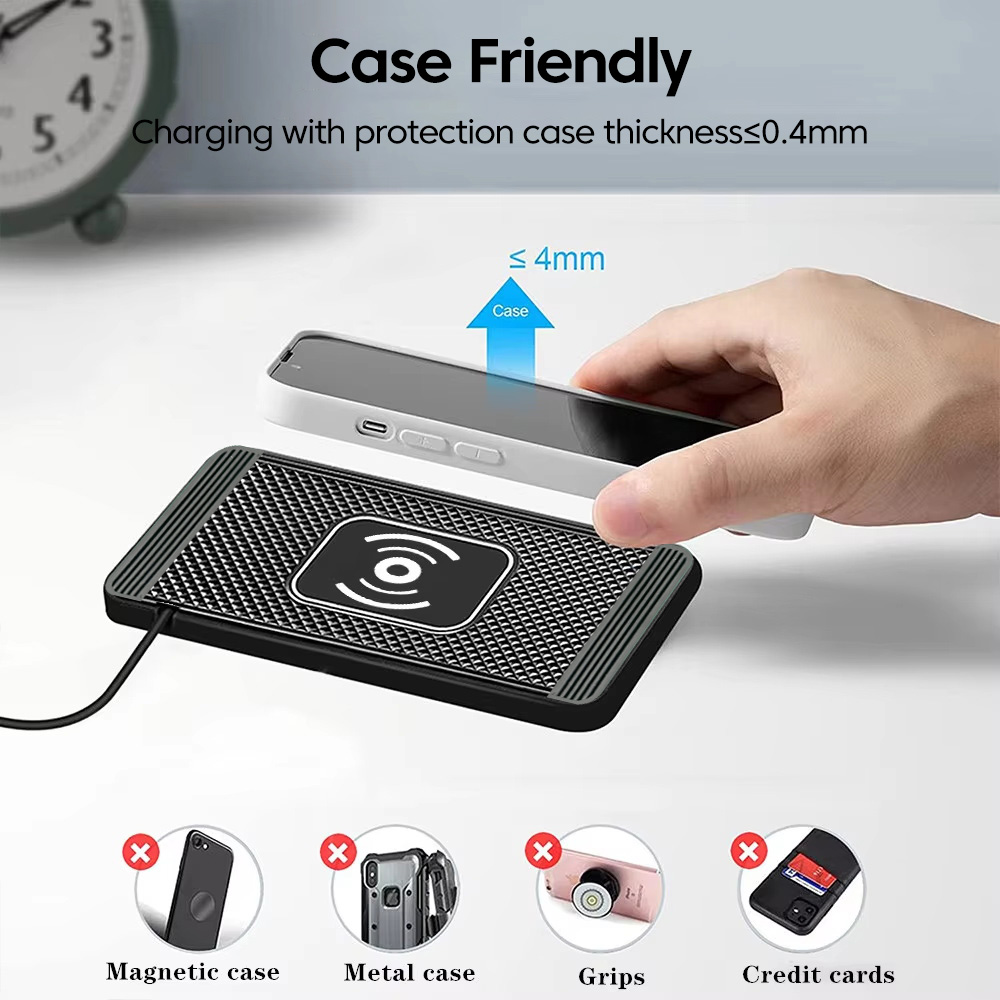 15W 무선 충전기 차량용 미끄럼 방지 패드 무선 고속 - Wireless Car Charger Mount Fast Charging 리뷰 및 가격